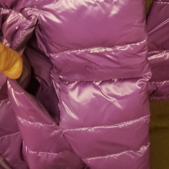 Women's Long Sleeve Light weight Winter Coat Purple Size Large - Picture 14 of 14